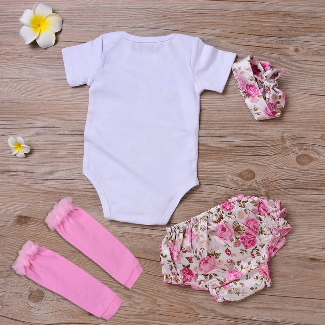 New Children's Cotton Wear Baby Romper Set Short Skirt Baby Set