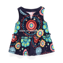 New style short sleeve baby dress