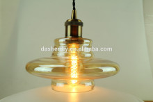 factory sales colorful/clear amber glass bottle lamp