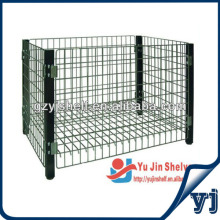 Folding Storage Cage/ Mesh Container Metal Cage