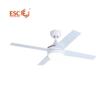 Modern ceiling fan with remote control for bedroom