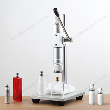 Double Use Perfume Crimping and Collaring Machine - Manual Perfume Bottle Crimper