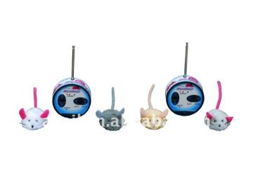 Fur Mouse Cat Toy Remote Control Micro Mouse (B Series)
