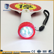 traffic control rechargeable stop security sign