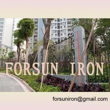 ornamental iron fence