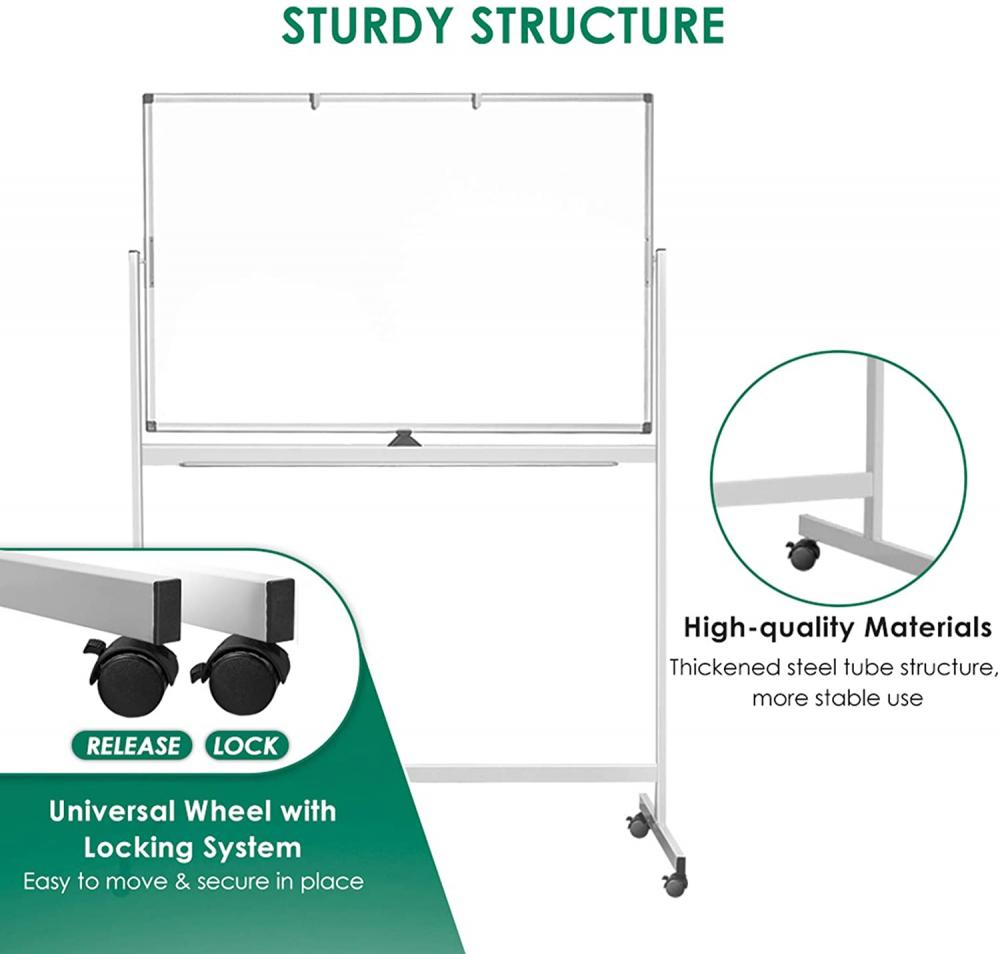 Rolling Stand Portable White Board
