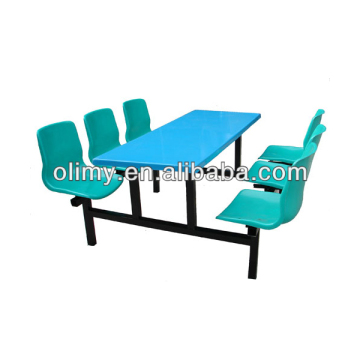 modern fiber glass desk and chair