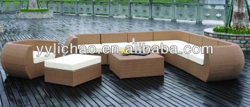 hot sale !!! cheap wicker furniture rattan sofa