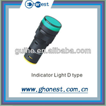 D type LED Indicator pilot lamp