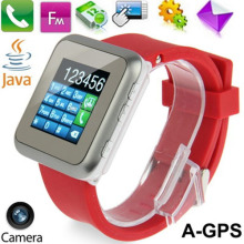Agps Watch Mobile Phone with GSM Audio GPS Monitor Position Tracker