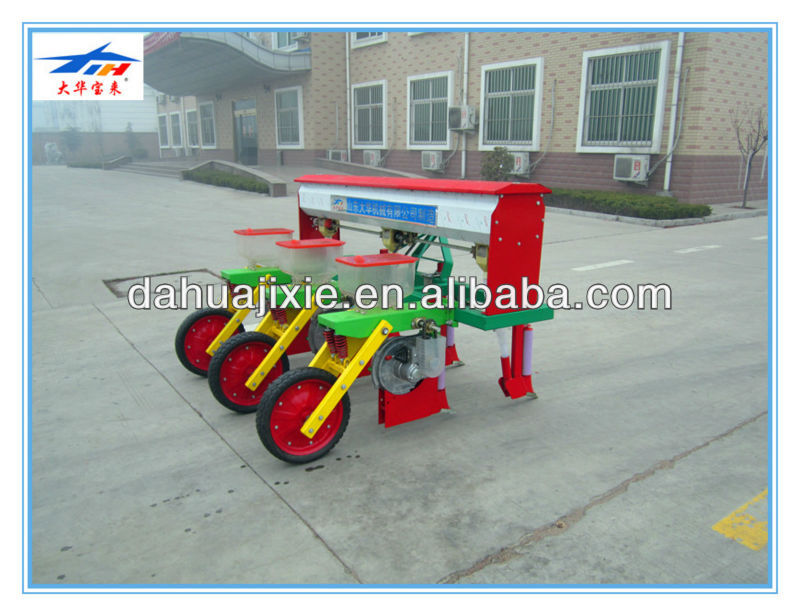 Venta caliente 25HP 3-Point Linkage 3 Row Precise Seeder para maíz y sorgo