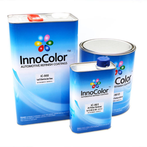 Pintura para coches de imprimación de superficie blanca InnoColor 2K