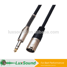 XLR cable, 1/4'' jack to XLR mic cable, professional microphone cable