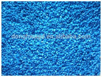 Blue aquarium color stone 3-5mm