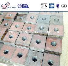Bearing plate/anchor threaded plate/dome plate/concrete anchor plates