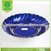 elegant glass soup plate