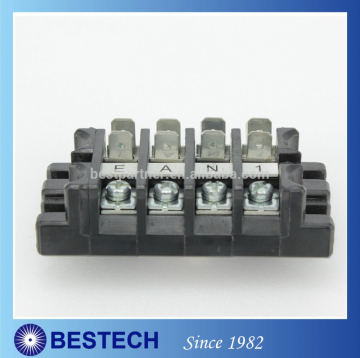 T3020-1 Modular Terminal Blocks with Plastic Covers 4 Pin Terminal Connector