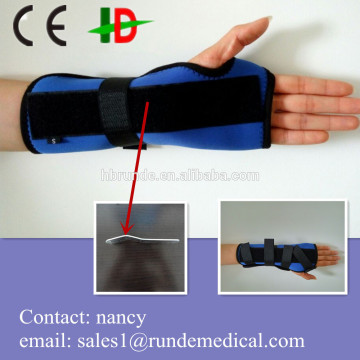 high quality neoprene medical wrist support for wrist and forearm support