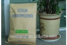 Sodium hexametaphosphate SHMP 68% Tech Grade and Food Grade