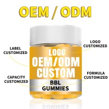 OEM ODM Herbal Energy Gummies with Custom Shape and Packaging