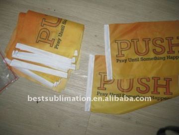 polyester mini hand shaking flag