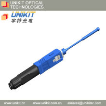 field installable fusion splicer-on connector
