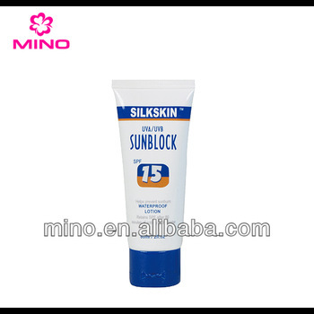 OEM Silkskin Sunblock Sun Screen SPF 15
