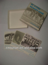 customized promotional recycled memory card game cards