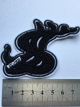 special wool embroidery patch clothing accessories