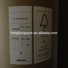 FSC Ivory Uncoated woodfree offset paper
