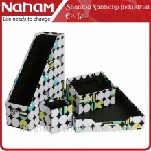 NAHAM Dot Office Desk Organizer Boxes Stationery Storage Set