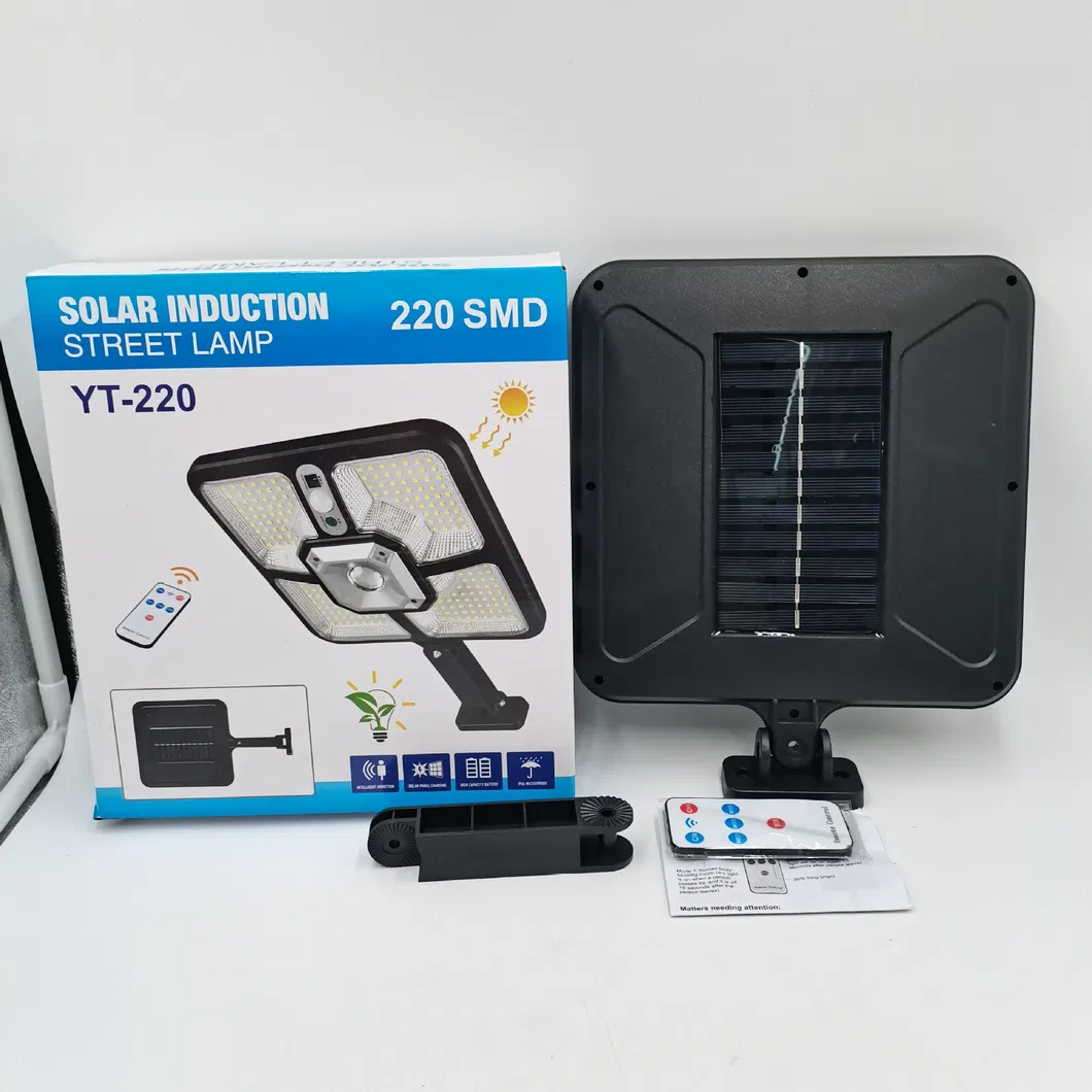 Adjustable Solar Security Wall Lamp with IP65 Waterproof Rating