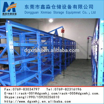 1 Ton~3 Ton Storage Pullout Drawer Mould Rack with sliding shelves