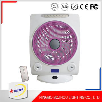 Rechargeable Motor Cooling Fan, Portable Remote Controlled Fans