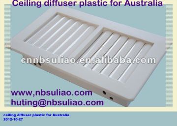 Ceiling diffuser plastic for Australia