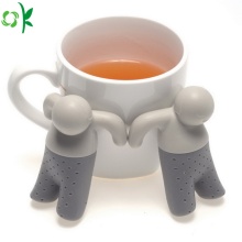 BPA Free Man Silicone Tea Infuser for Traveling