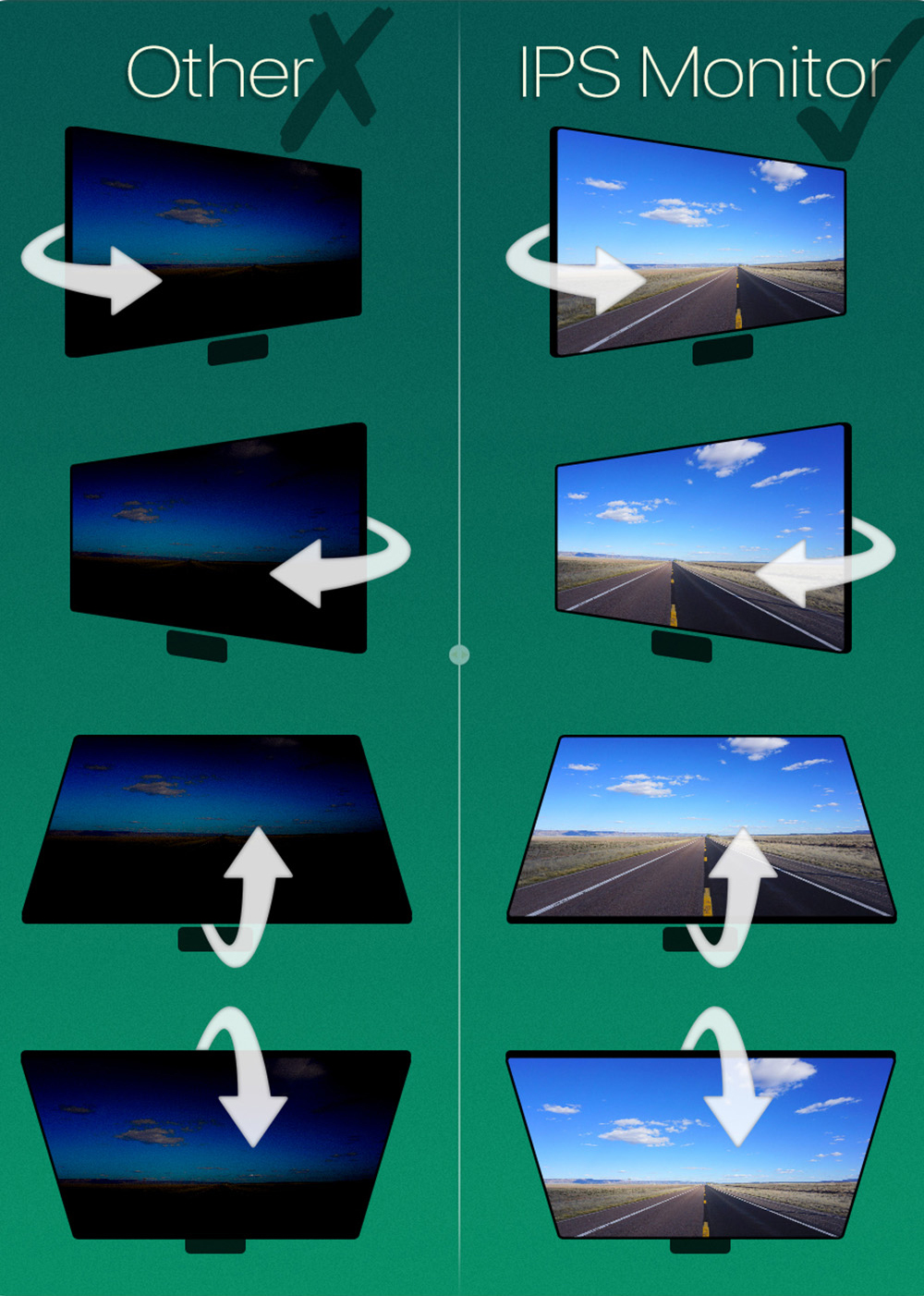 Reversing monitor