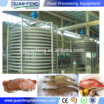 Food Machinery Batch Quick Freezing Machine Freezer Icecream