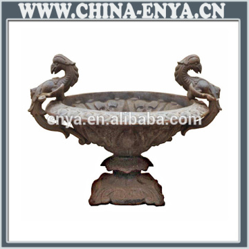 High quality factory price cast iron planters and urns