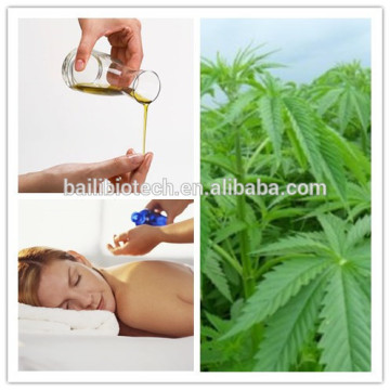 100% pure hemp seed oil as massage oil