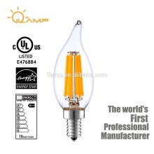 CA10 E12 led filament lights C35 6W filament LED lamp