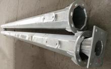 6M Traffic Signal CCTV Camera Steel Pole