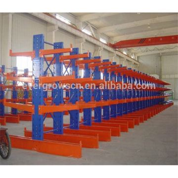 Steel Structure Vertical Industrial Storage Steel Pipe Cantilever Rack Supplier