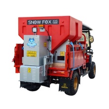 XHS-10000 Pickup Truck Snow Sweeper: Efficient Road Salt Spreader for Farm Industries