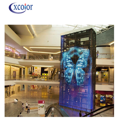 High Quality P7.81 Full Color Transparent LED Screen