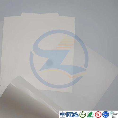 Rigid Glossy/Matte Opaque Water Diffused PET Films