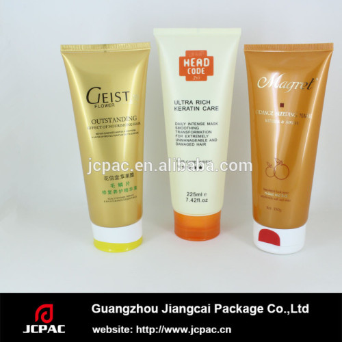 Clear Plastic Packaging Tubes with Care Essence