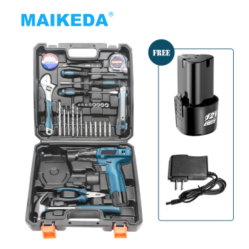 12V Chargeable Cordless Drill Screwdriver Combo Kit