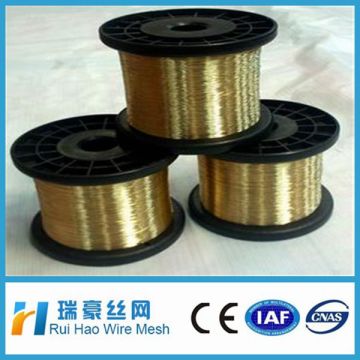 brass coated wire/10 16 26 gauge brass coated wire in coil