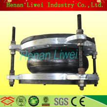 One ball wide arch viton rubber piping expansion joint